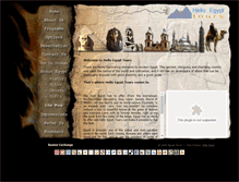 Tablet Screenshot of helloegypttours.com